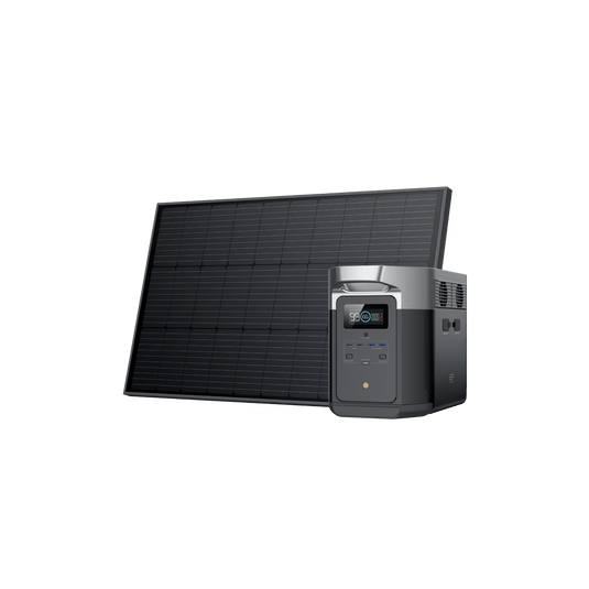 EcoFlow DELTA Max + Panneau solaire rigide 100W